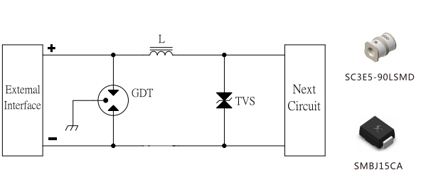 硕凯SOCAY DC12V电源保护方案